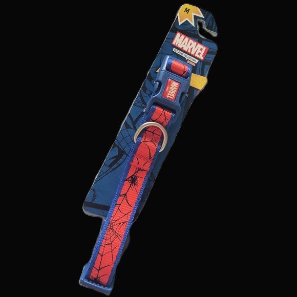 Marvel’s Spiderman Size Medium Dog Collar - Picture 1 of 4